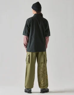 Shirts*Maharishi 4513 Advisor'S Overshirt Black Blk-108F