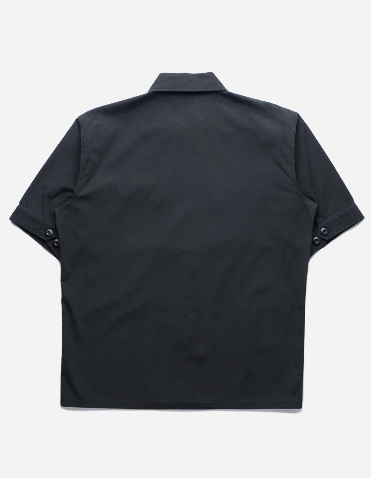 Shirts*Maharishi 4513 Advisor'S Overshirt Black Blk-108F