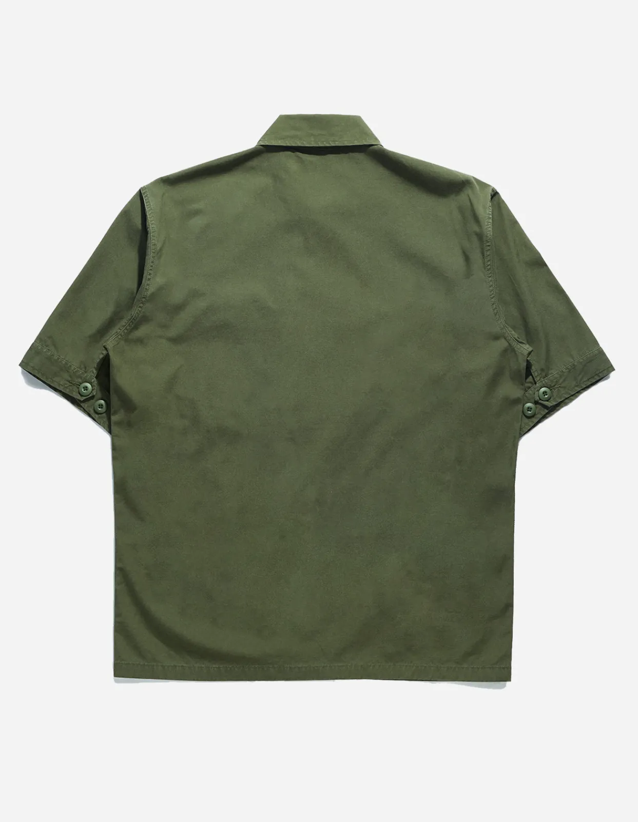 Shirts*Maharishi 4513 Advisor'S Overshirt Olive Og-107F