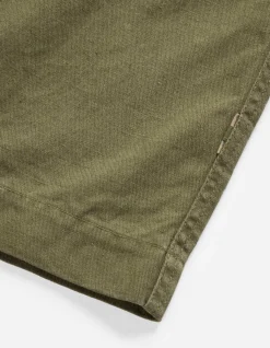 Cargo Pants*Maharishi 4588 Asym Cargo Hakama Pants Olive Og-107F