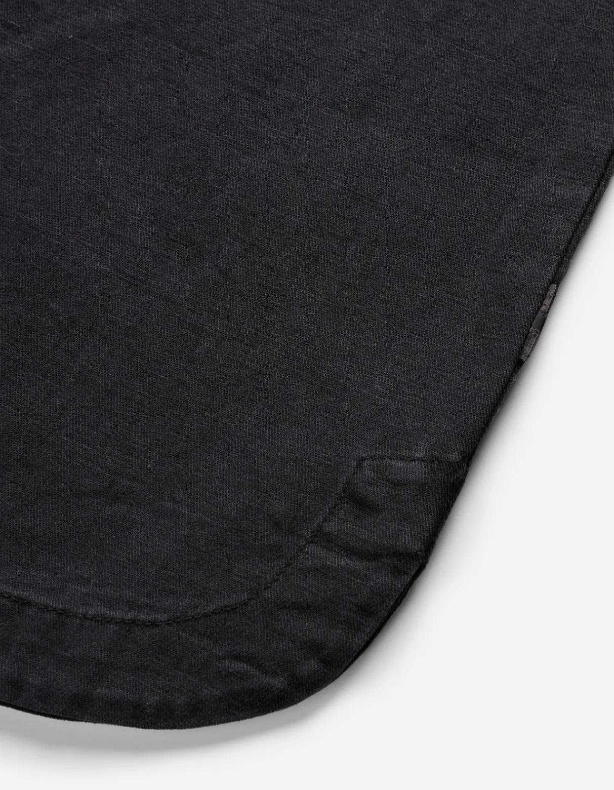 Shirts*Maharishi 4512 Asym Monk Shirt Black