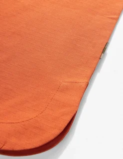 Shirts*Maharishi 4298 Asym Monk Shirt Rust