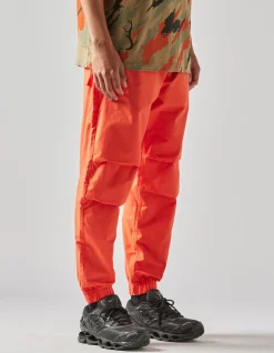 Track Pants*Maharishi 4050 Asym Track Pants Blaze Orange