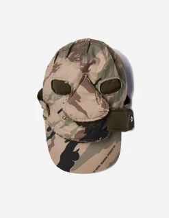 Hats And Scarves*Maharishi 4527 Camo Ecws Cap/Mask Woodland