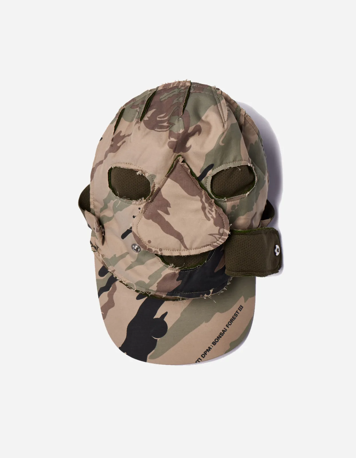 Hats And Scarves*Maharishi 4527 Camo Ecws Cap/Mask Woodland