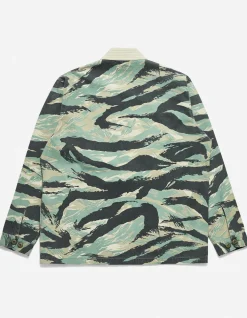 Kimonos*Maharishi 4027 Camo Hanten Overshirt Jungle