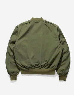 Jackets*Maharishi 4289 Camo Reversible Flight Jacket Mint Gold/Olive