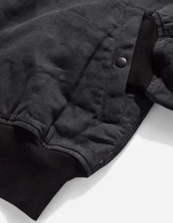 Jackets*Maharishi 4289 Camo Reversible Flight Jacket Subdued Night/Black