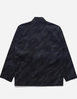 Kimonos*Maharishi 4516 Camo Shinobi Hemp Kimono Subdued Night