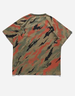 Short Sleeve T-Shirts*Maharishi 4520 Camo T-Shirt Blaze Woodland