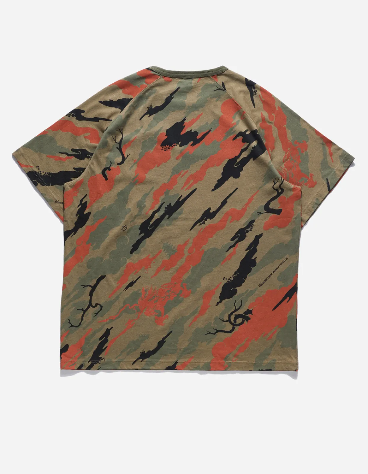 Short Sleeve T-Shirts*Maharishi 4520 Camo T-Shirt Blaze Woodland