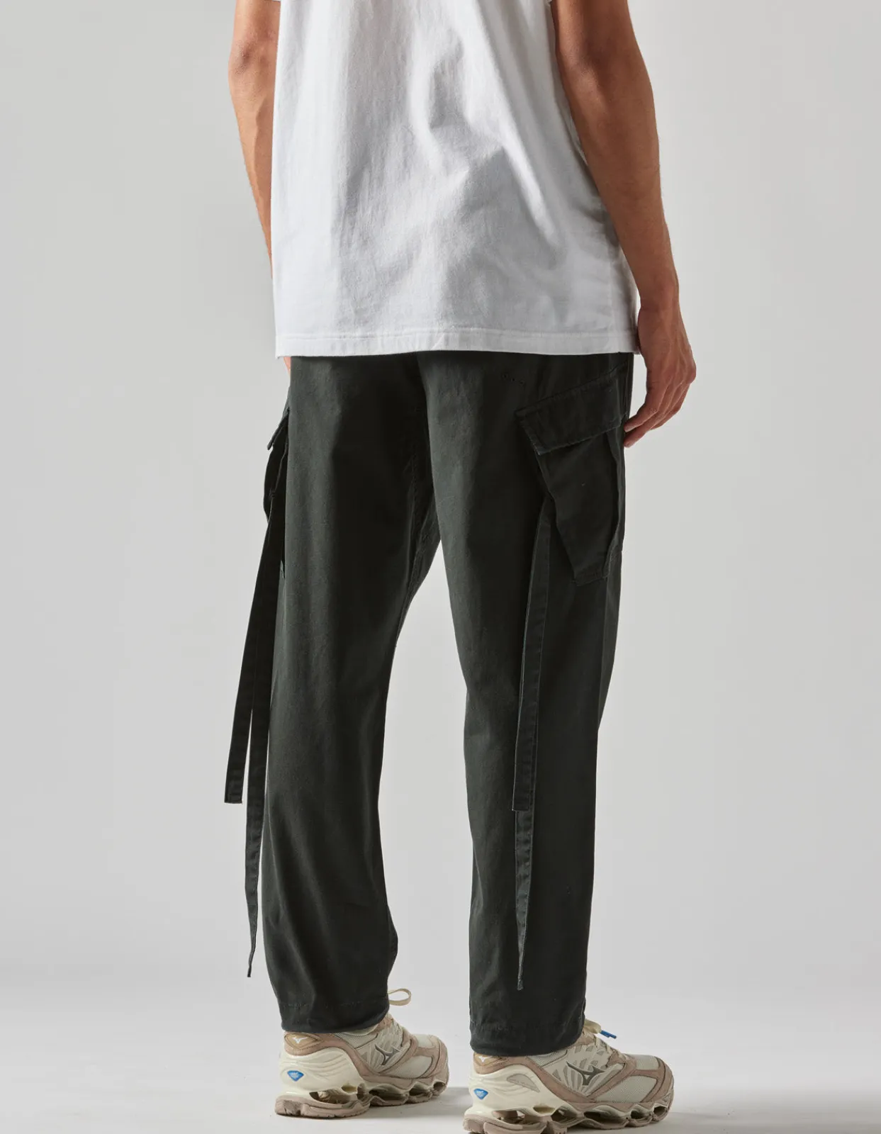 Cargo Pants*Maharishi 4514 Cargo Track Pants Blk-108F Black
