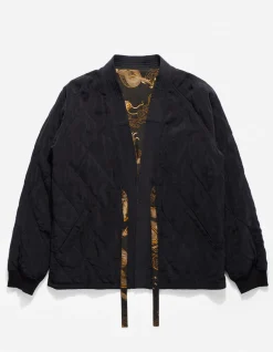 Kimonos*Maharishi 4220 Cloud Dragon Reversible Kimono Golden Black