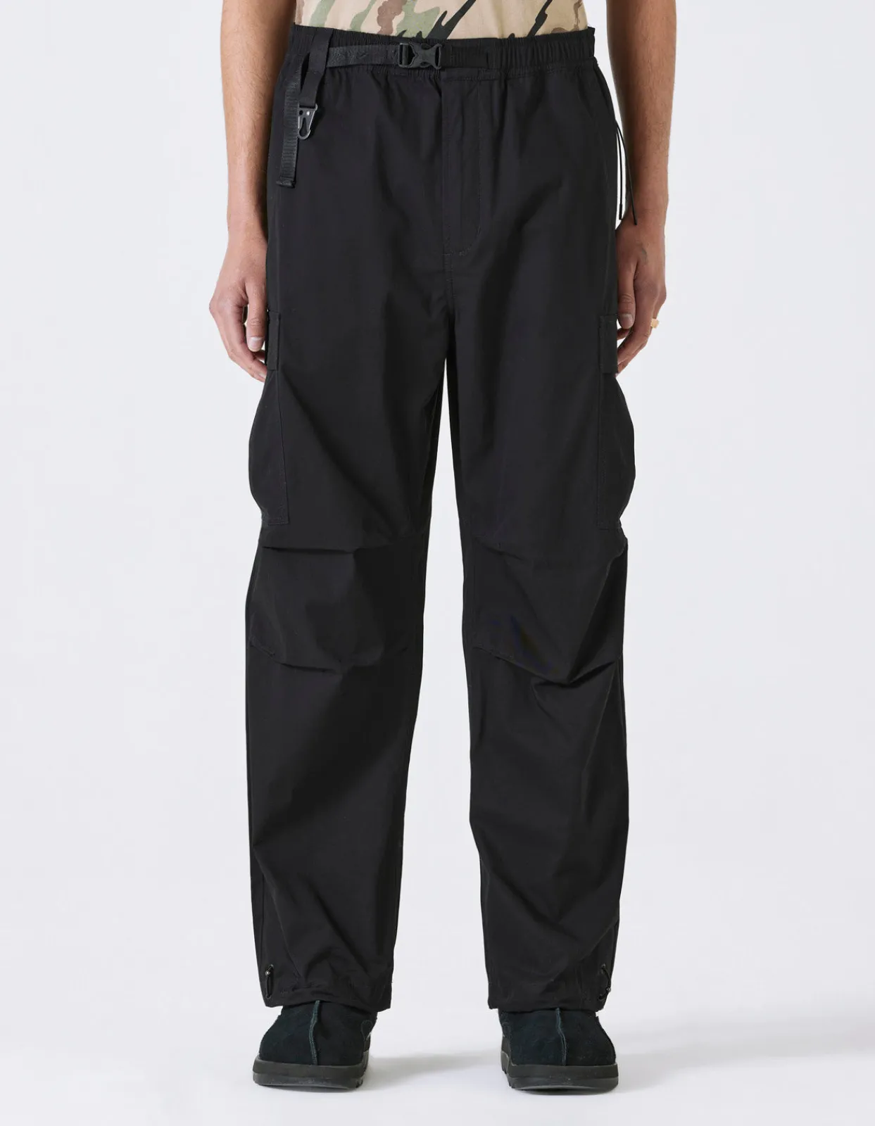 Cargo Pants*Maharishi 4239 Cordura® Loose Cargo Track Pants Black