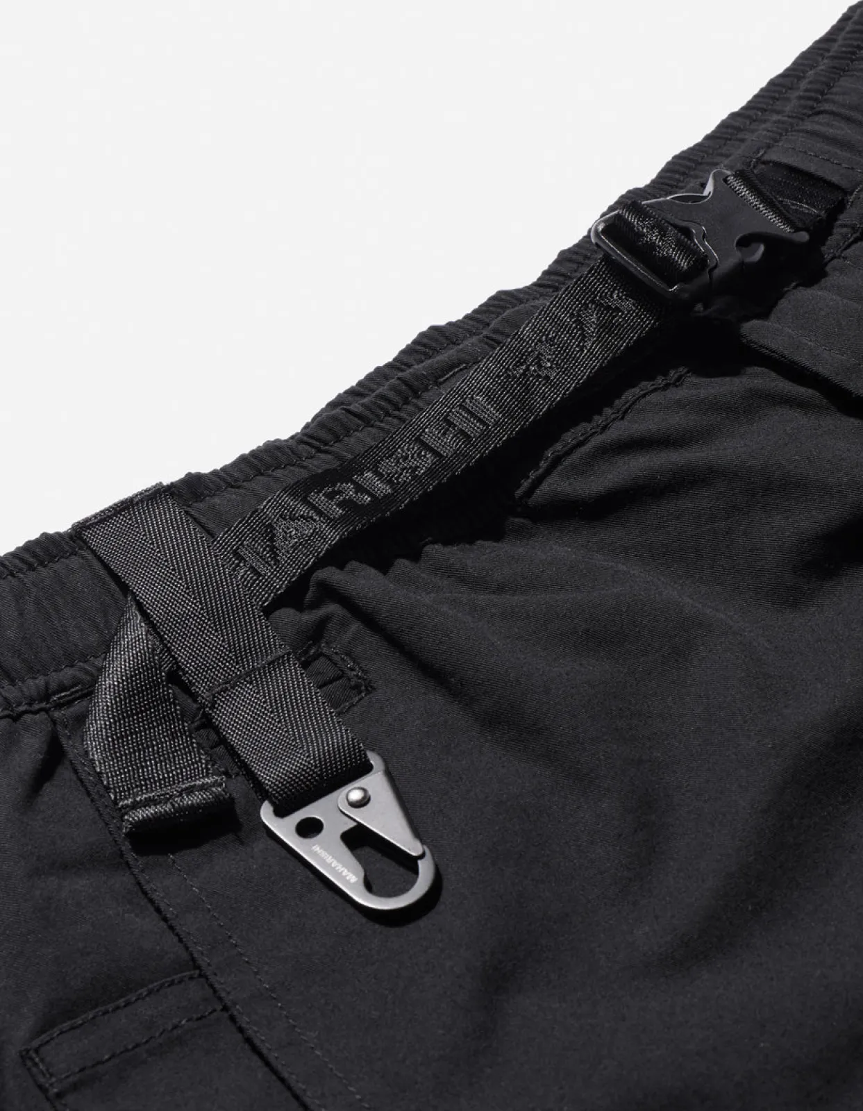 Cargo Pants*Maharishi 4249 Cordura® Nyco® Cargo Track Pants Black