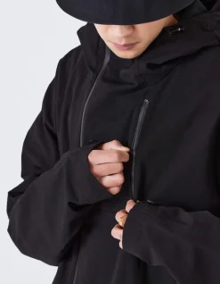 Parkas*Maharishi 4268 Cordura® Nyco® Oversized Parka Black
