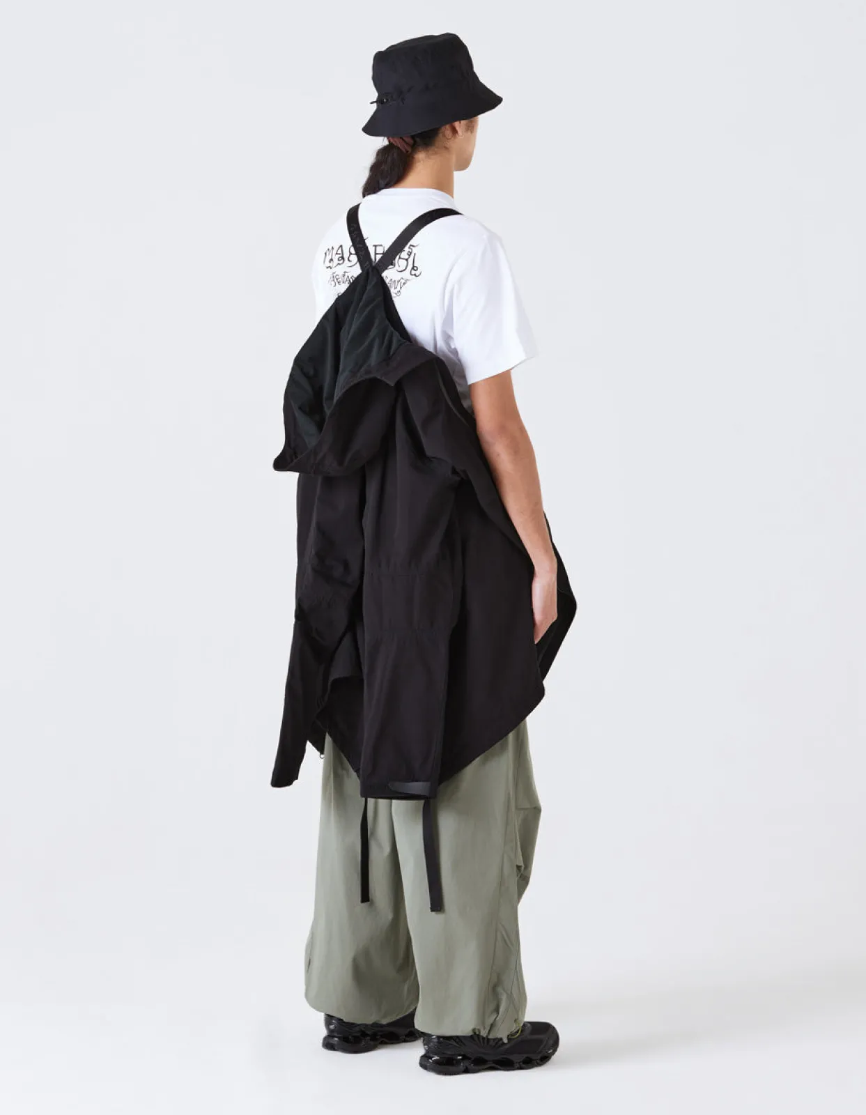 Parkas*Maharishi 4268 Cordura® Nyco® Oversized Parka Black