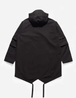Parkas*Maharishi 4268 Cordura® Nyco® Oversized Parka Black