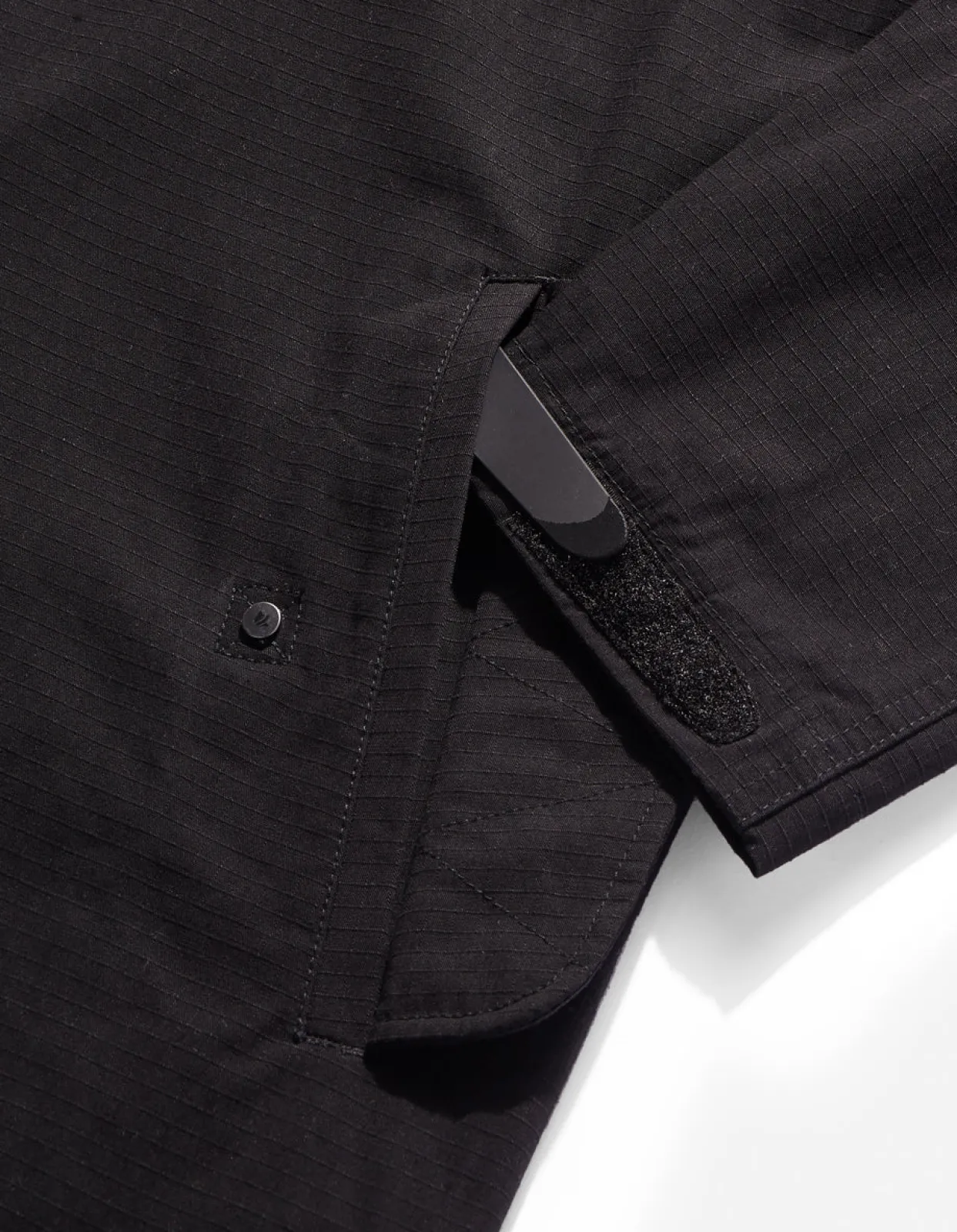 Parkas*Maharishi 4268 Cordura® Nyco® Oversized Parka Black