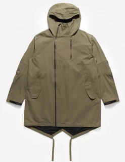 Parkas*Maharishi 4268 Cordura® Nyco® Oversized Parka Olive