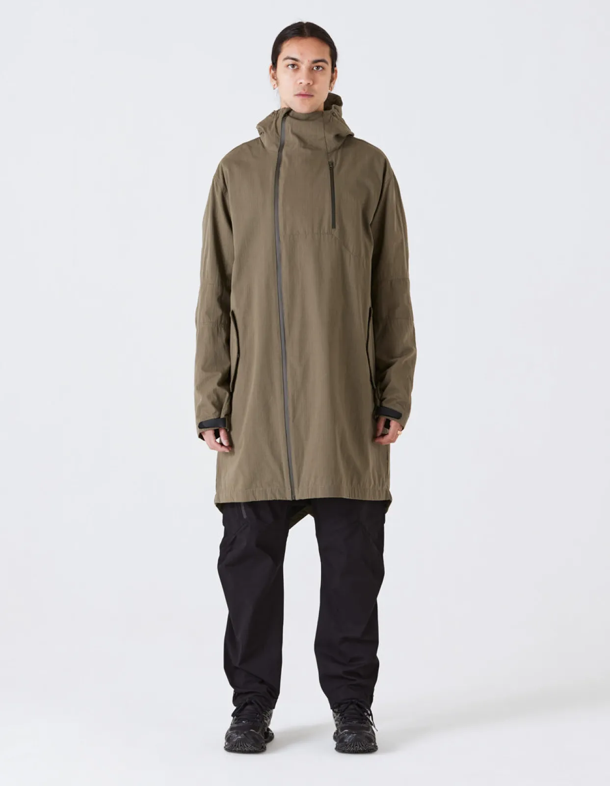 Parkas*Maharishi 4268 Cordura® Nyco® Oversized Parka Olive
