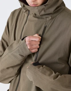 Parkas*Maharishi 4268 Cordura® Nyco® Oversized Parka Olive