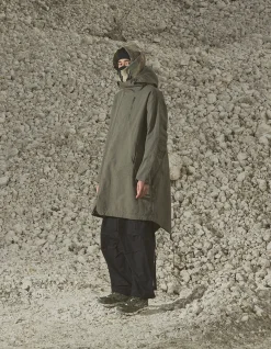 Parkas*Maharishi 4268 Cordura® Nyco® Oversized Parka Olive