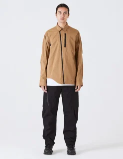 Shirts*Maharishi 4235 Cordura® Nyco® Tech Travel Shirt Mushroom