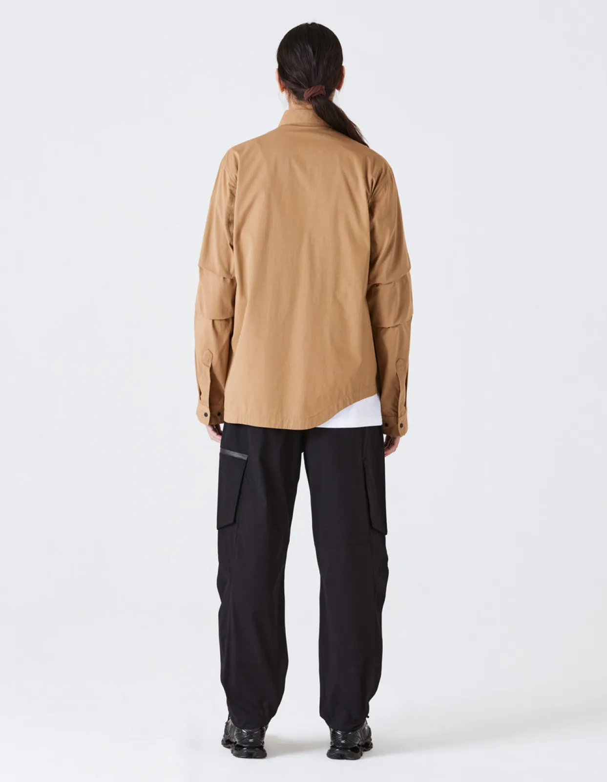 Shirts*Maharishi 4235 Cordura® Nyco® Tech Travel Shirt Mushroom