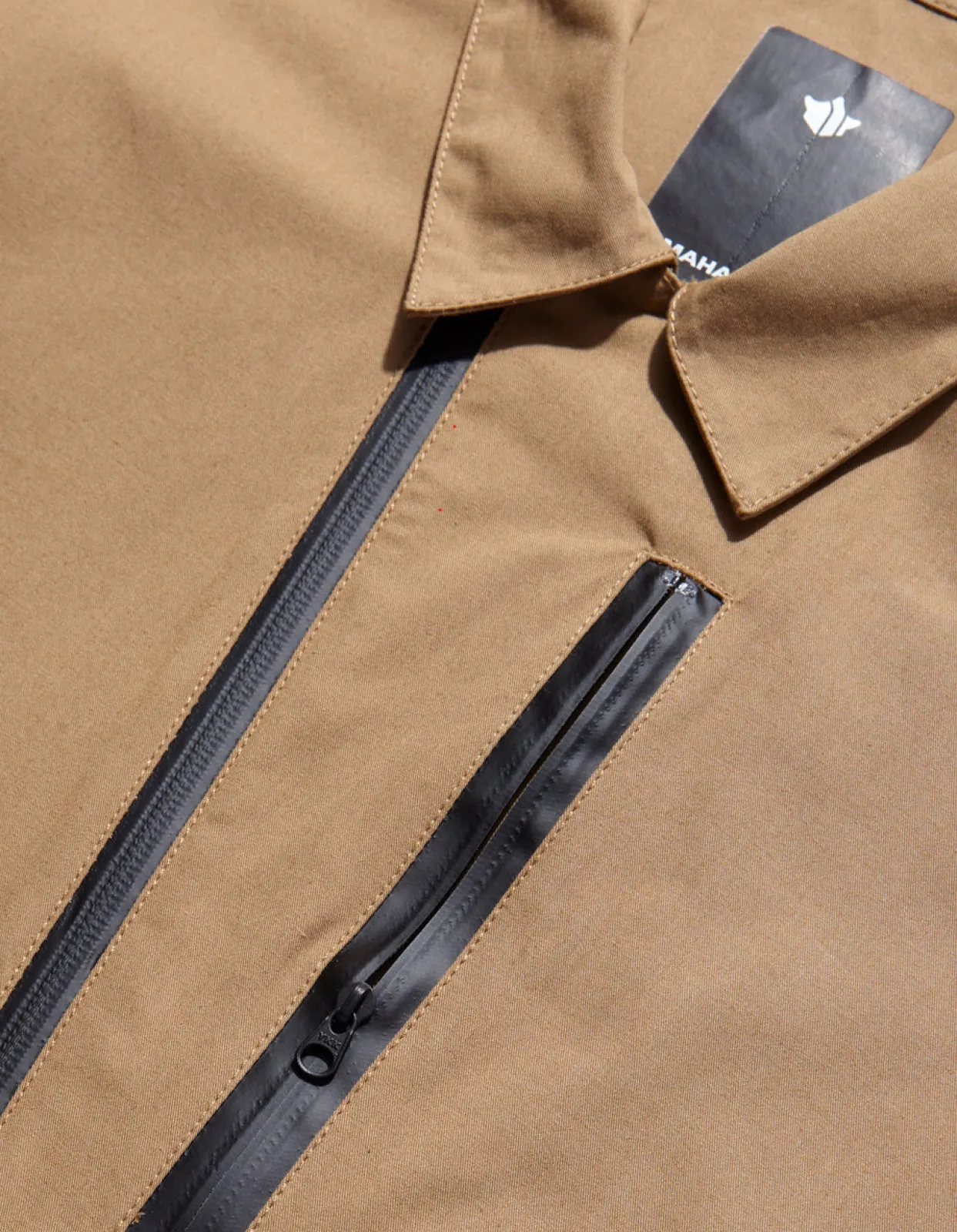 Shirts*Maharishi 4235 Cordura® Nyco® Tech Travel Shirt Mushroom