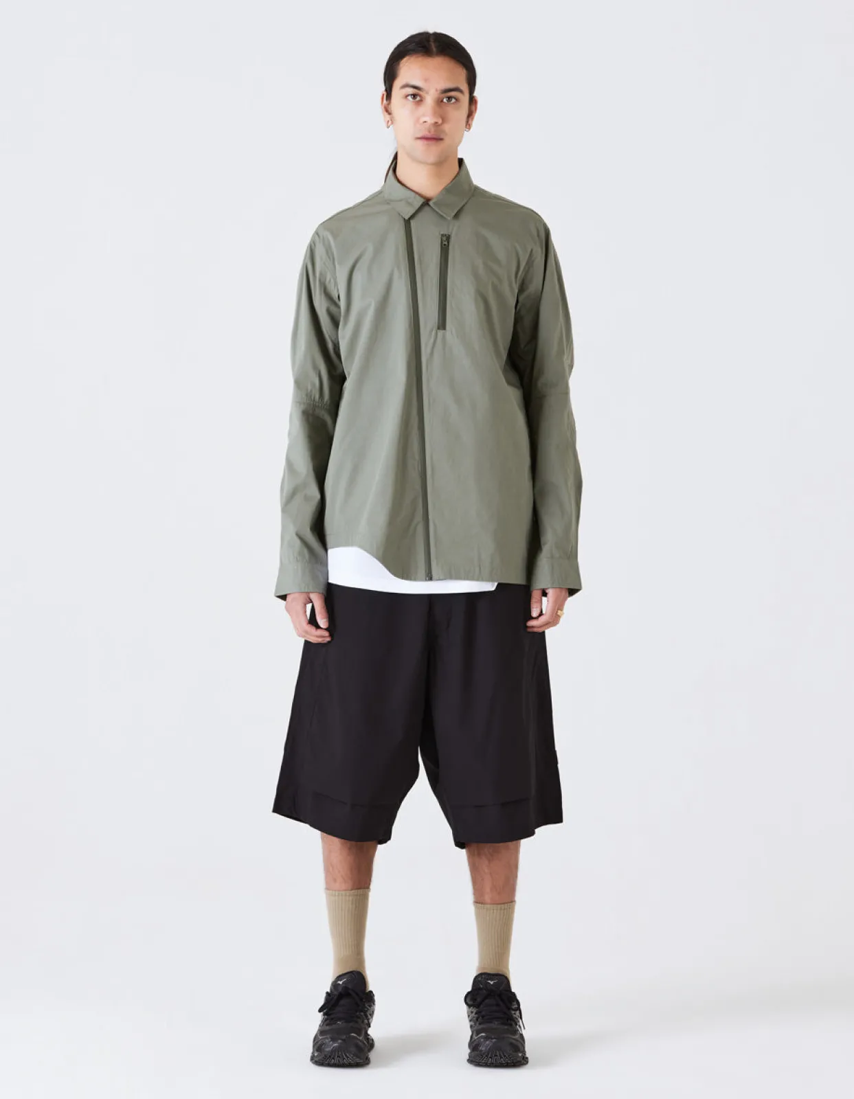 Shirts*Maharishi 4235 Cordura® Nyco® Tech Travel Shirt Sage
