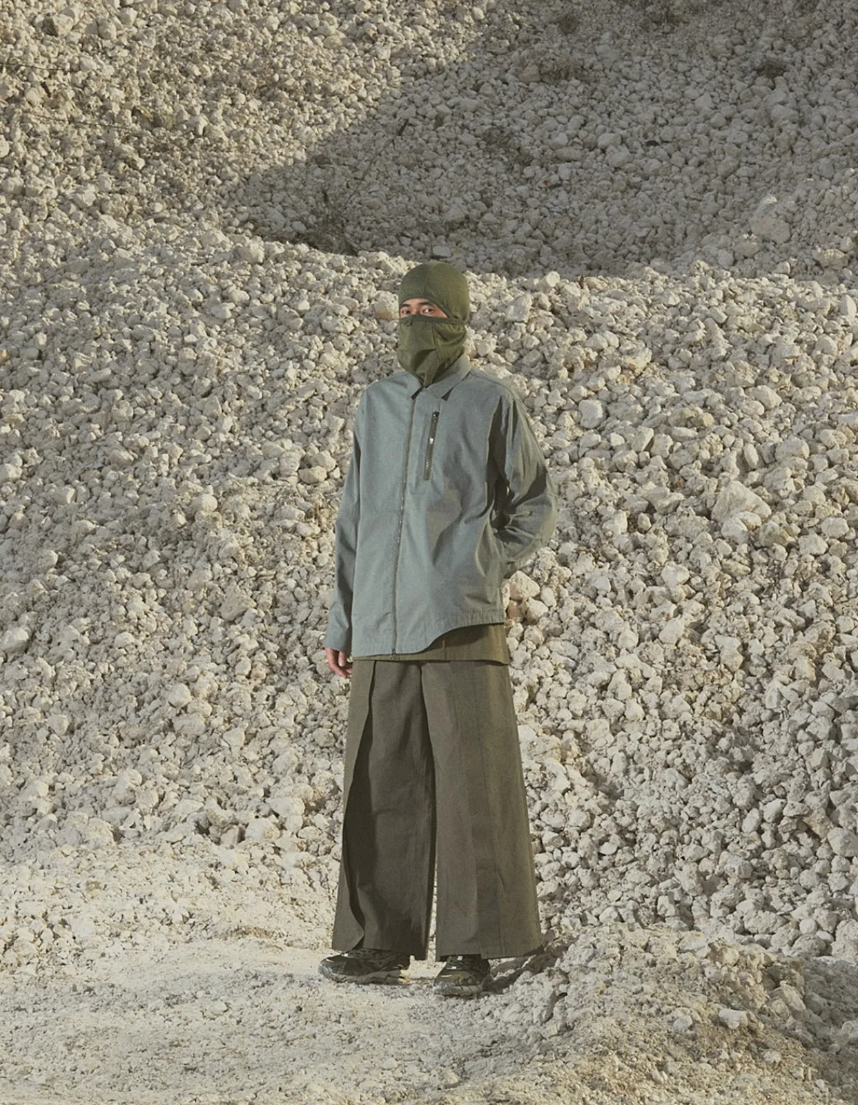 Shirts*Maharishi 4235 Cordura® Nyco® Tech Travel Shirt Sage