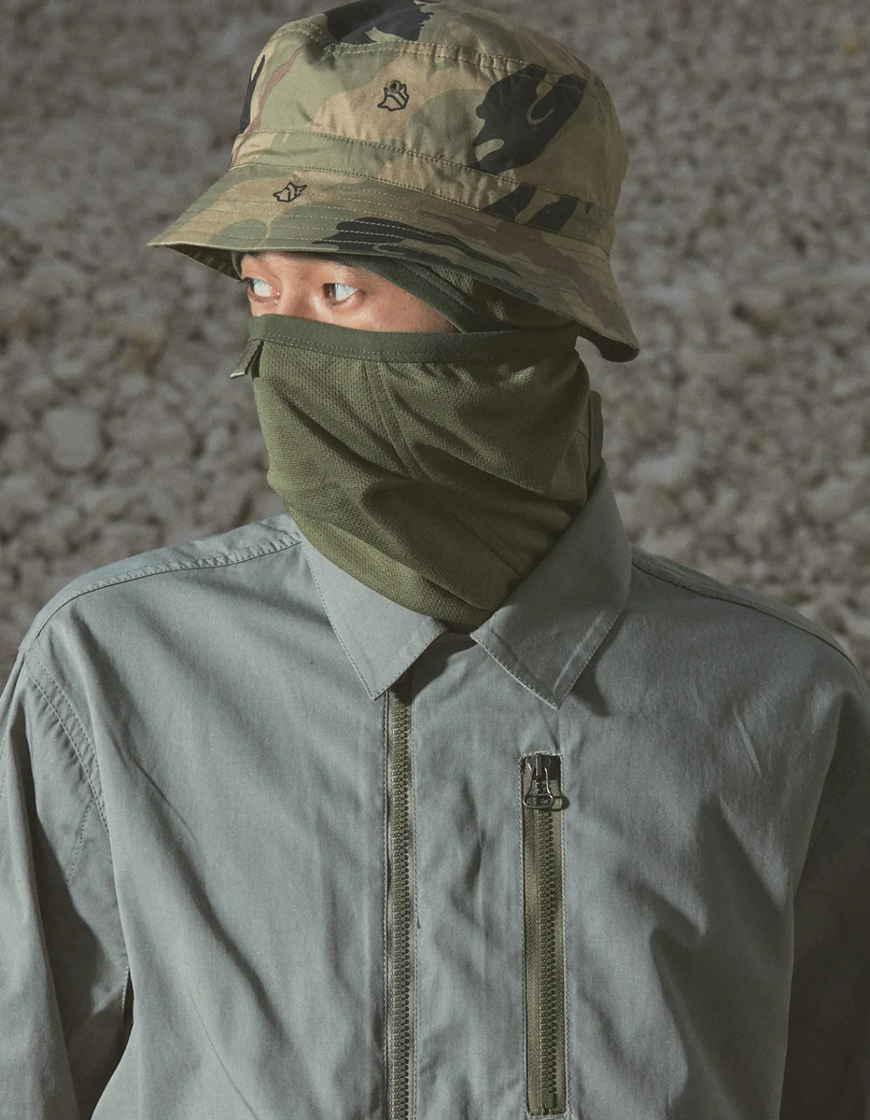 Shirts*Maharishi 4235 Cordura® Nyco® Tech Travel Shirt Sage