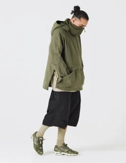 Parkas*Maharishi 4236 Cordura® Nyco® Wr Crackle Jacket Olive