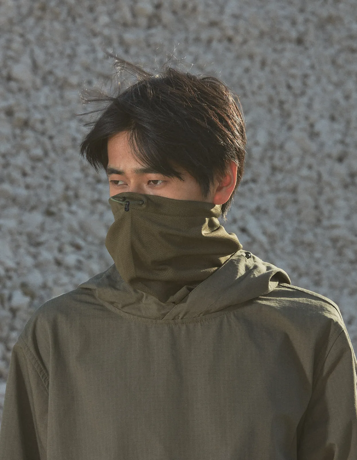 Parkas*Maharishi 4236 Cordura® Nyco® Wr Crackle Jacket Olive