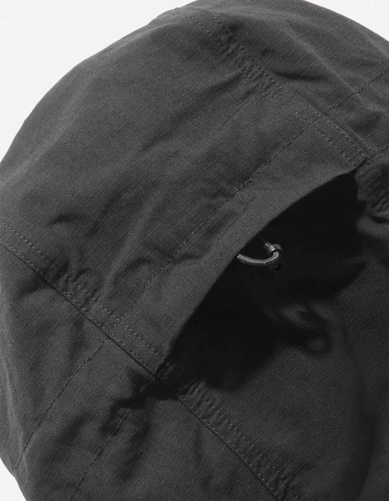 Parkas*Maharishi 4236 Cordura® Nyco® Wr Crackle Jacket Black