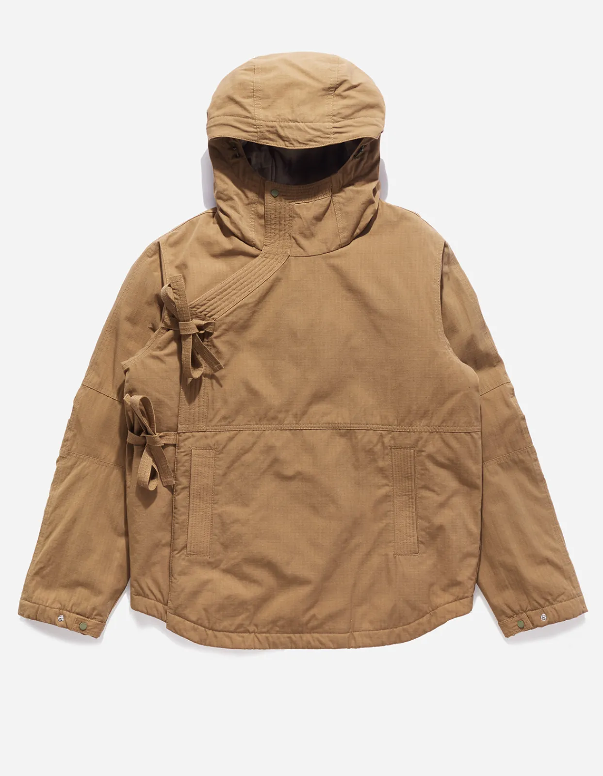 Parkas*Maharishi 4221 Cordura Nyco® Wr Padded Parka Mushroom