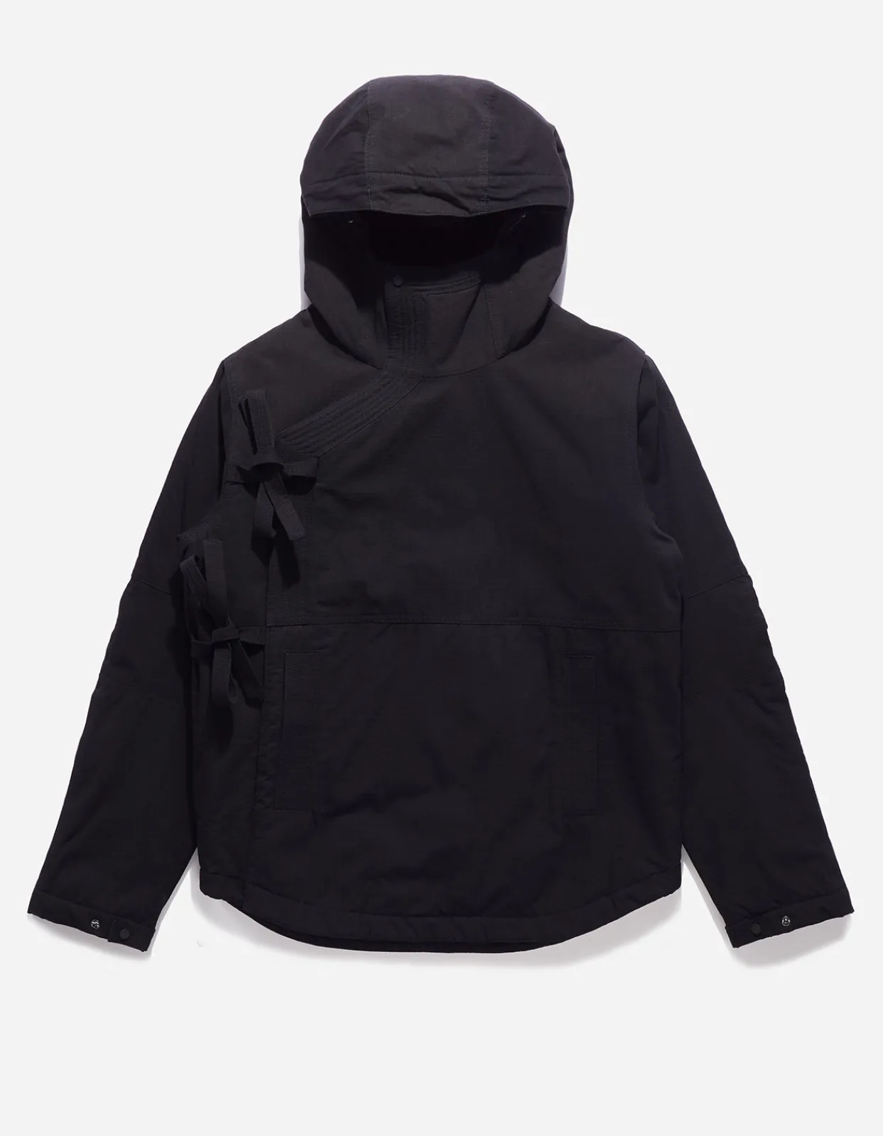 Parkas*Maharishi 4221 Cordura Nyco® Wr Padded Parka Black