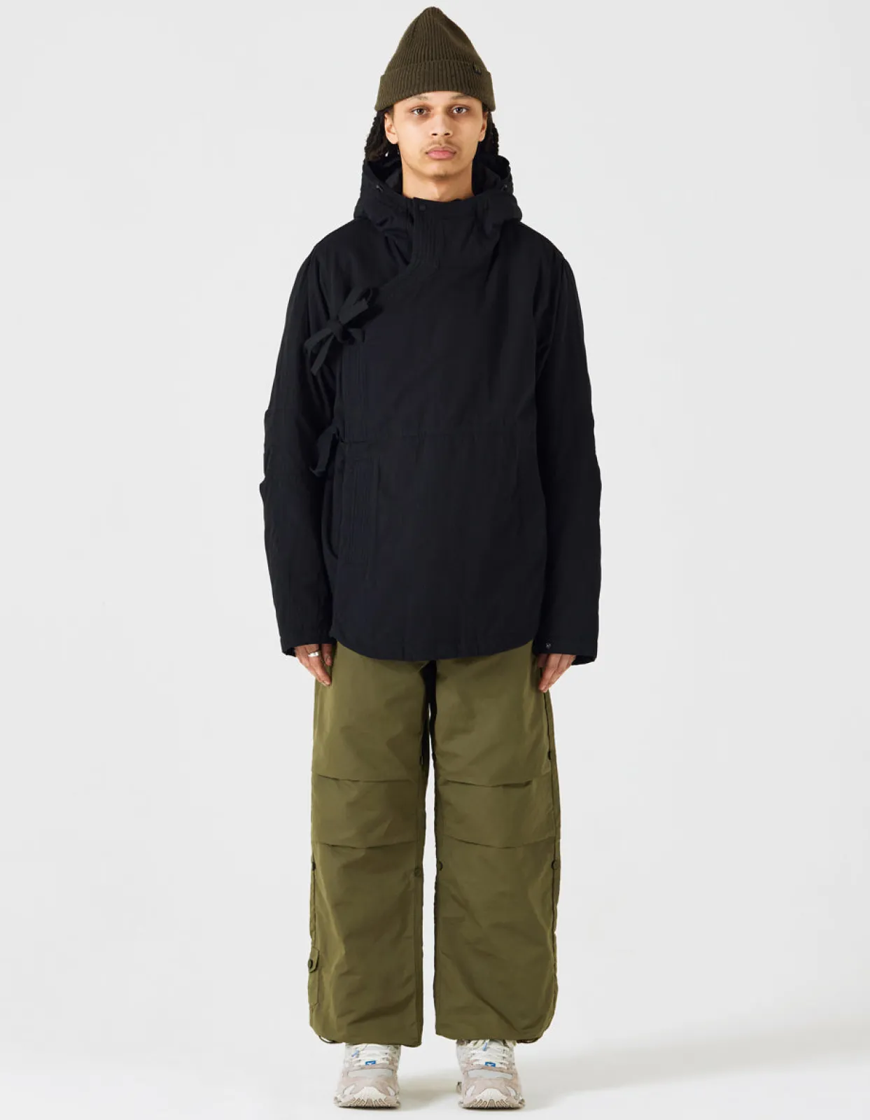 Parkas*Maharishi 4221 Cordura Nyco® Wr Padded Parka Black