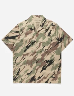 Shirts*Maharishi 4312 Dpm:Bonsai Forest Camp Collar Shirt Woodland