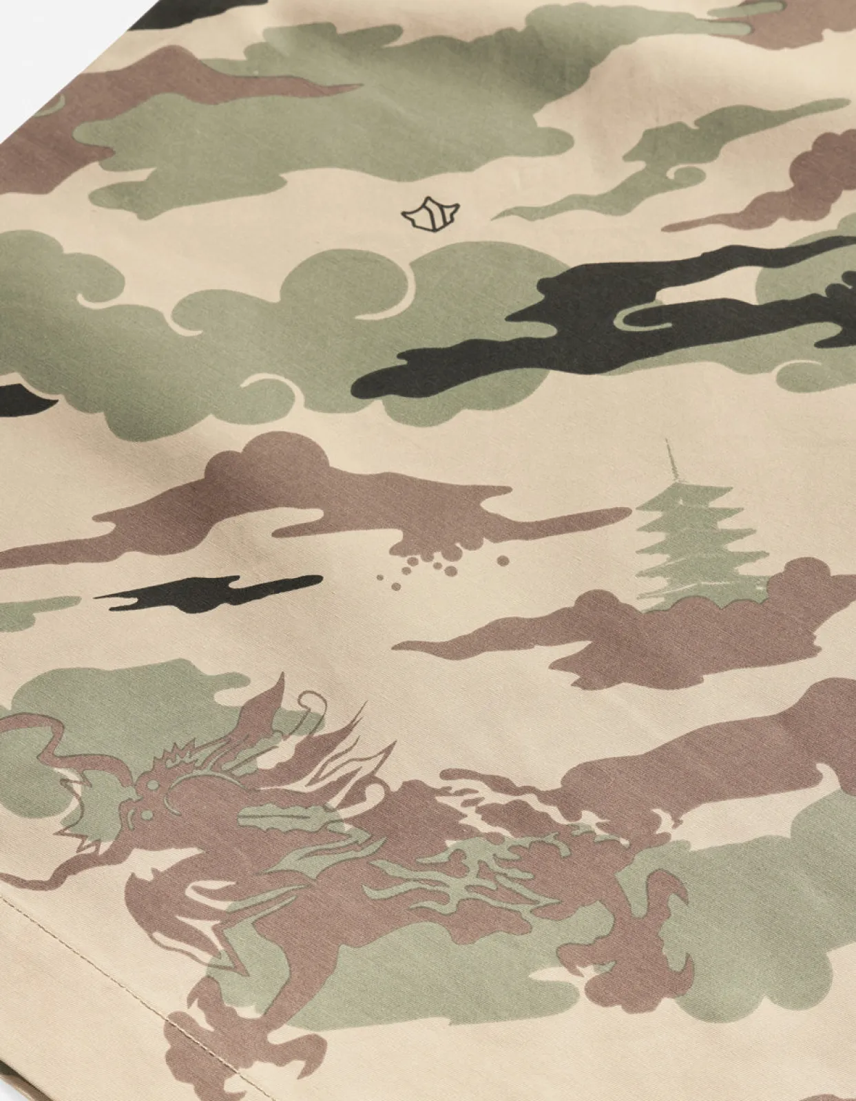 Shirts*Maharishi 4312 Dpm:Bonsai Forest Camp Collar Shirt Woodland