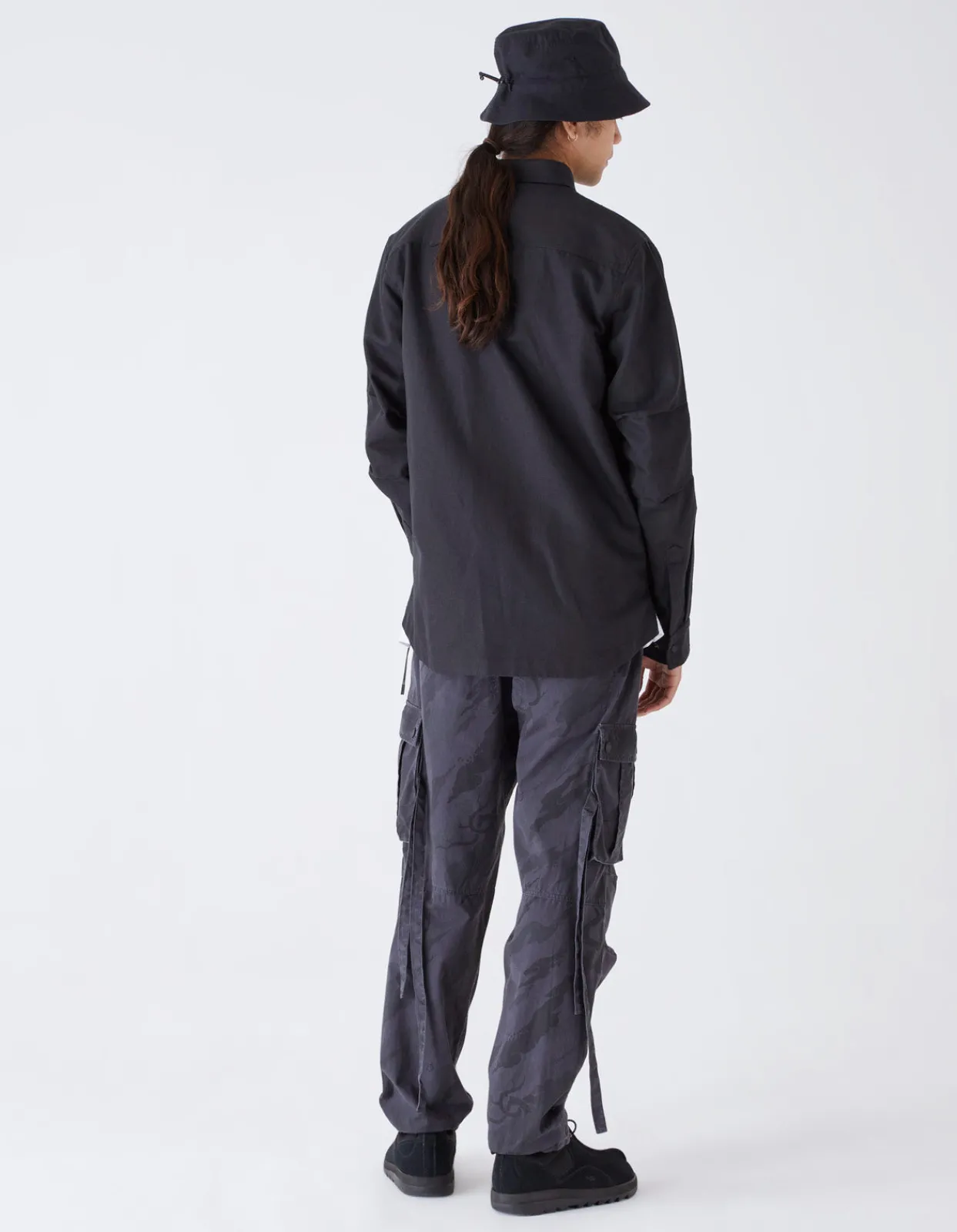 Track Pants*Maharishi 4309 Dpm:Bonsai Forest Cargo Track Pants Subdued Night