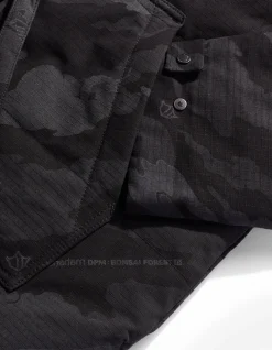 Kimonos*Maharishi 4257 Dpm:Bonsai Forest Cordura® Wr Padded Hanten Subdued Night