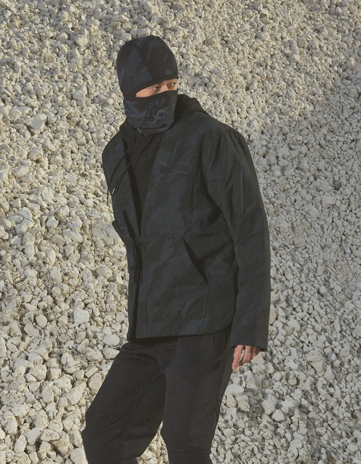 Kimonos*Maharishi 4257 Dpm:Bonsai Forest Cordura® Wr Padded Hanten Subdued Night