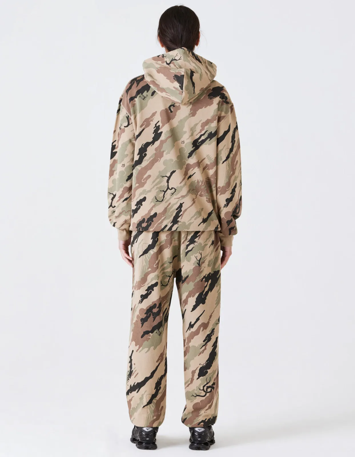 Hooded Sweats*Maharishi 4597 Dpm:Bonsai Forest Miltype Embroidered Hooded Sweat Woodland