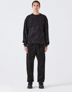 Crew Sweats*Maharishi 4320 Dpm:Bonsai Forest Organic Crew Sweat Subdued Night