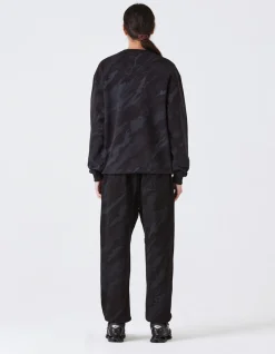 Crew Sweats*Maharishi 4320 Dpm:Bonsai Forest Organic Crew Sweat Subdued Night