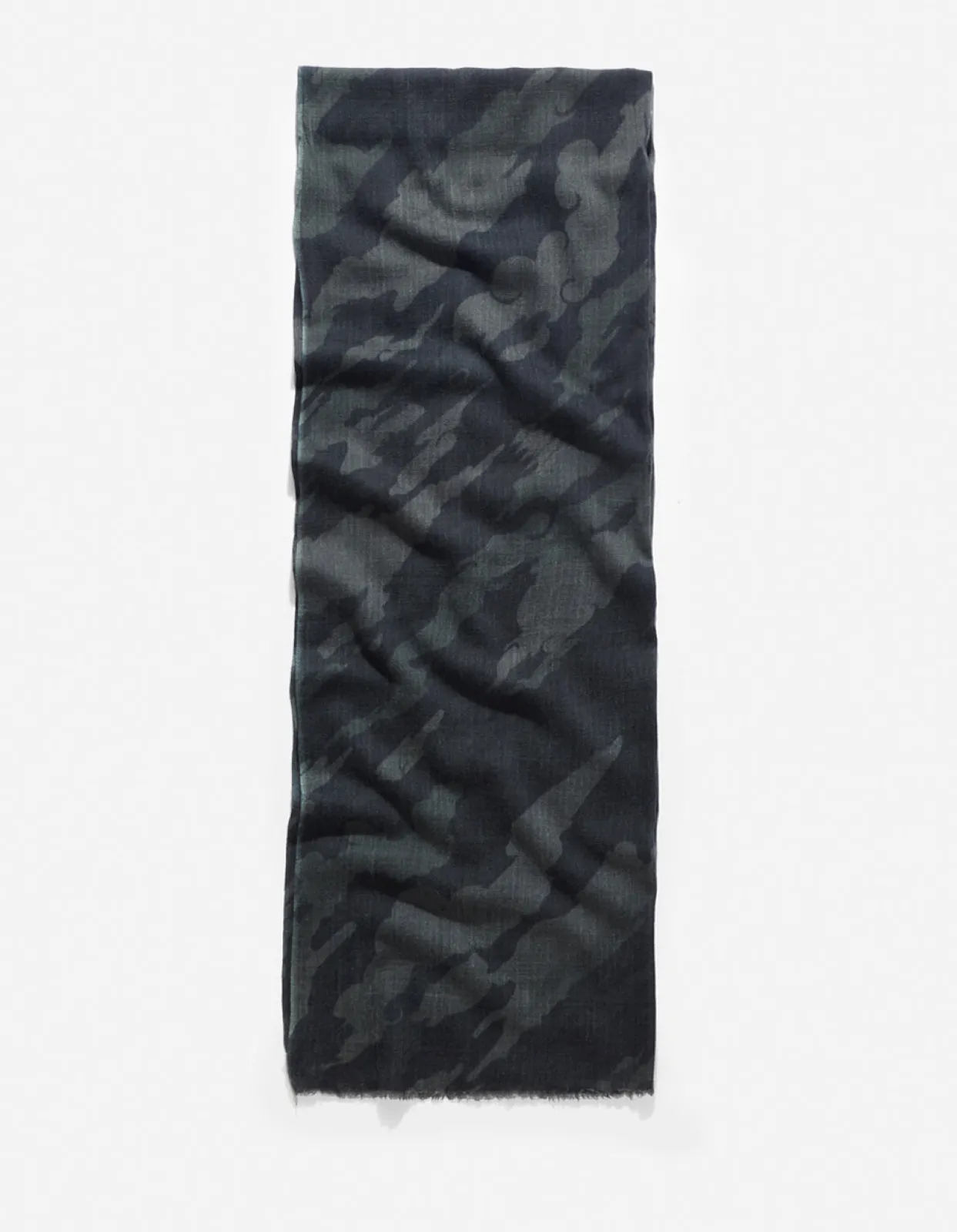 Hats And Scarves*Maharishi 4324 Dpm:Bonsai Forest Pashmina Subdued Night
