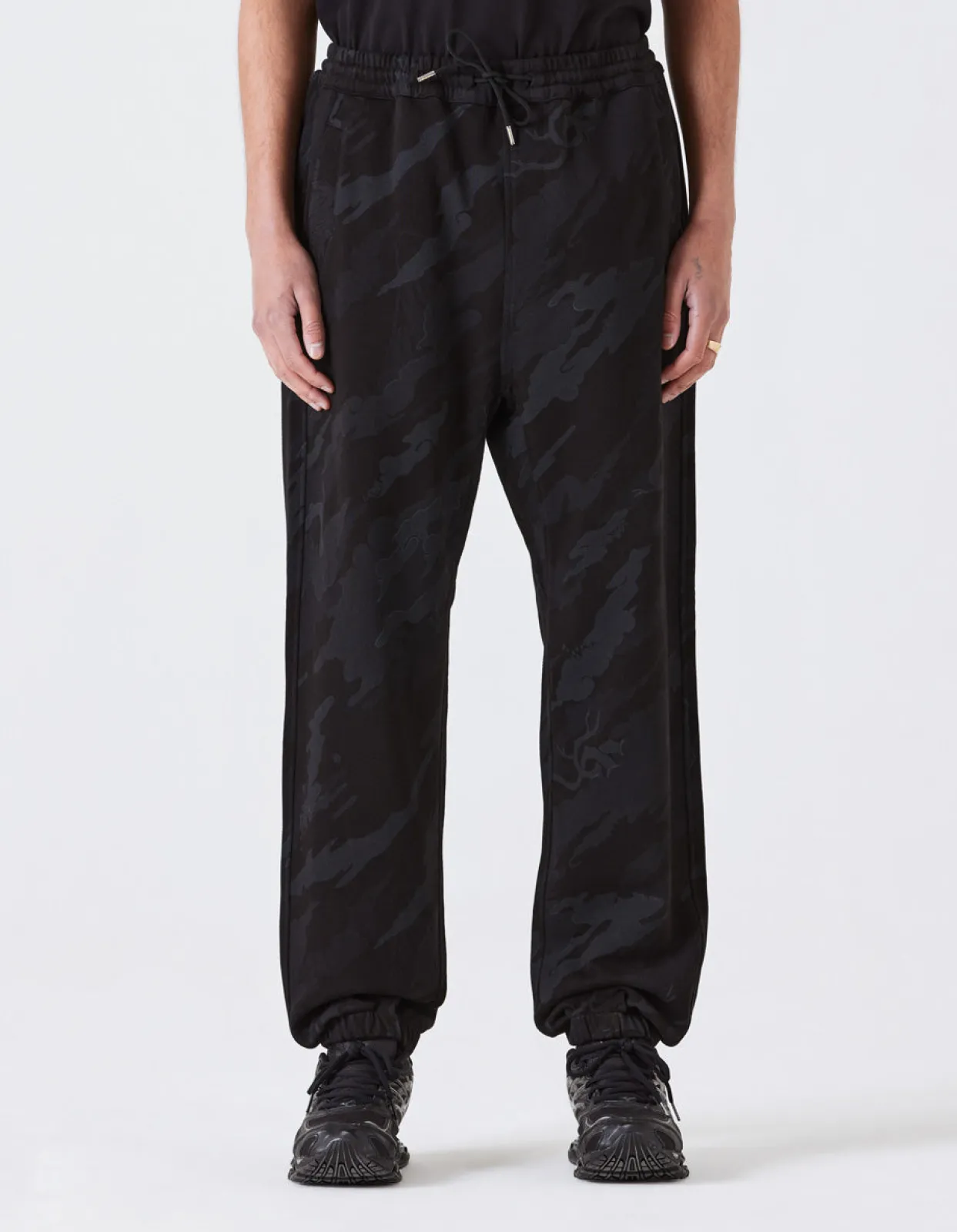 Sweatpants*Maharishi 4317 Dpm:Bonsai Forest Sweatpants Subdued Night