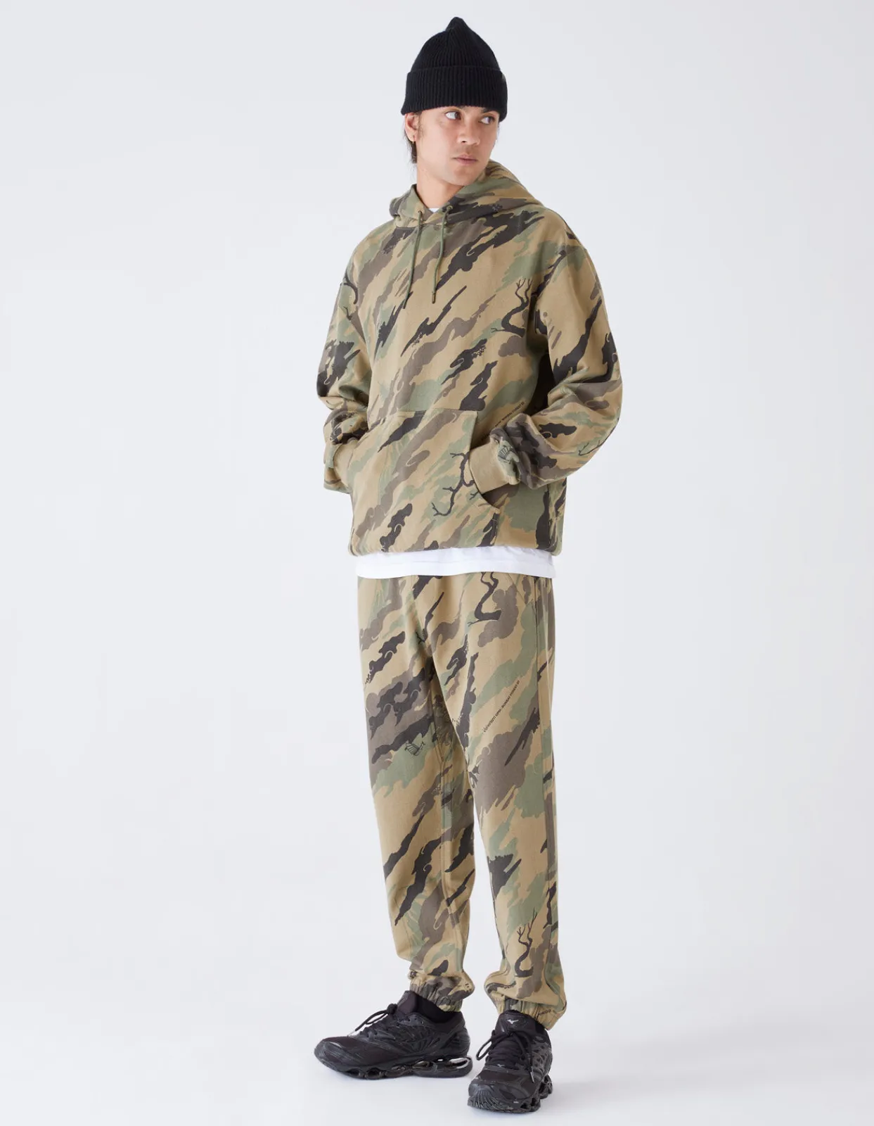 Sweatpants*Maharishi 4317 Dpm:Bonsai Forest Sweatpants Woodland